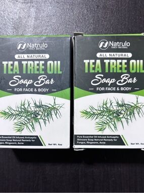 Tea Tree Oil Soap Bar - Green